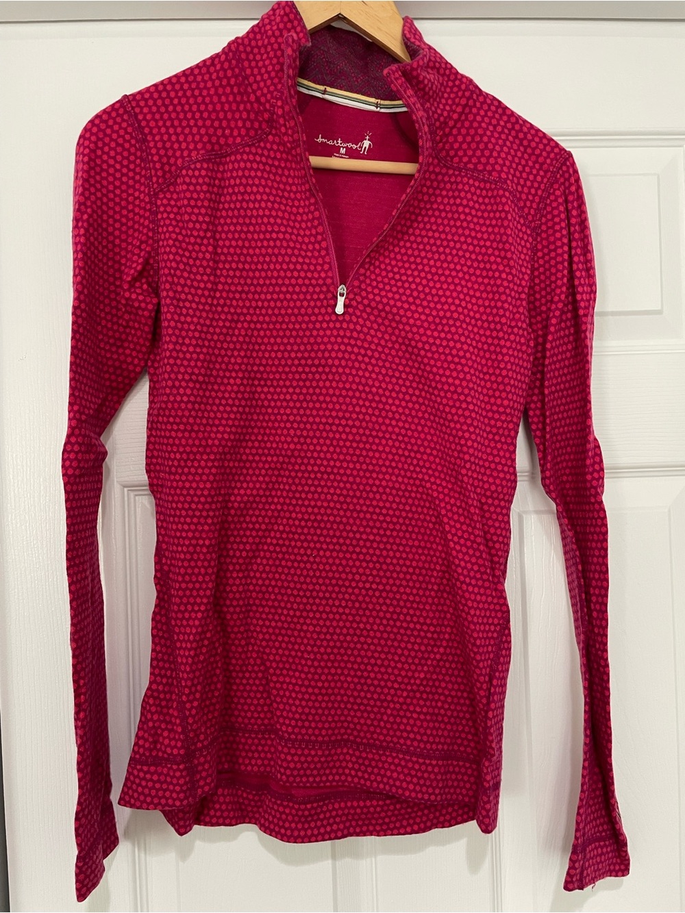 Smartwool Women's Magenta Half-Zip Pullover